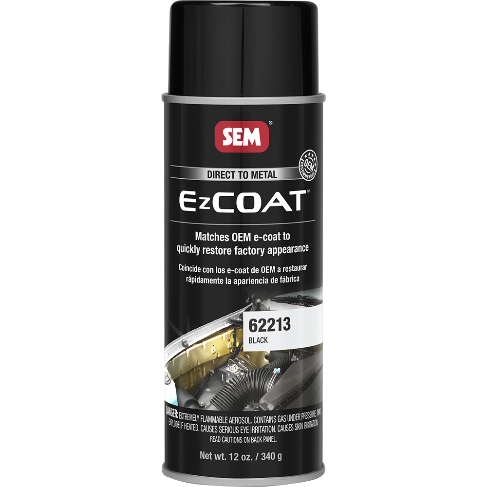 Image 1: SEM Ez Coat™ - 16oz Aerosol Can - Black