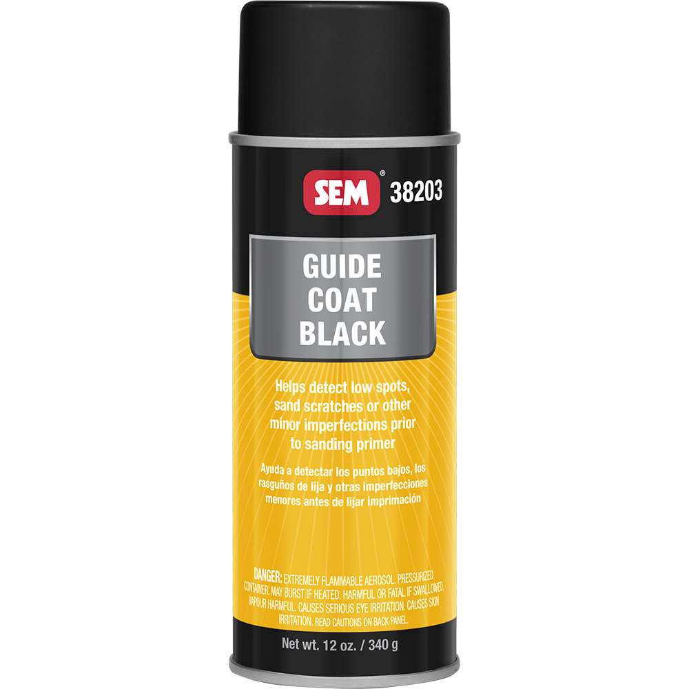 Image 1: SEM Guide Coat - 16oz Aerosol Can - Black