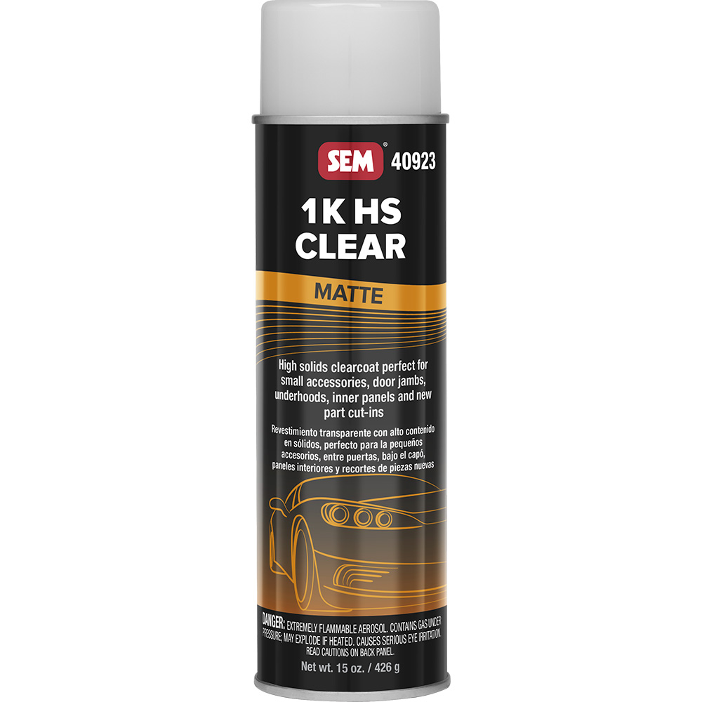 Image 1: SEM 1K HS Clear - 20oz Aerosol Can - Matte Finish