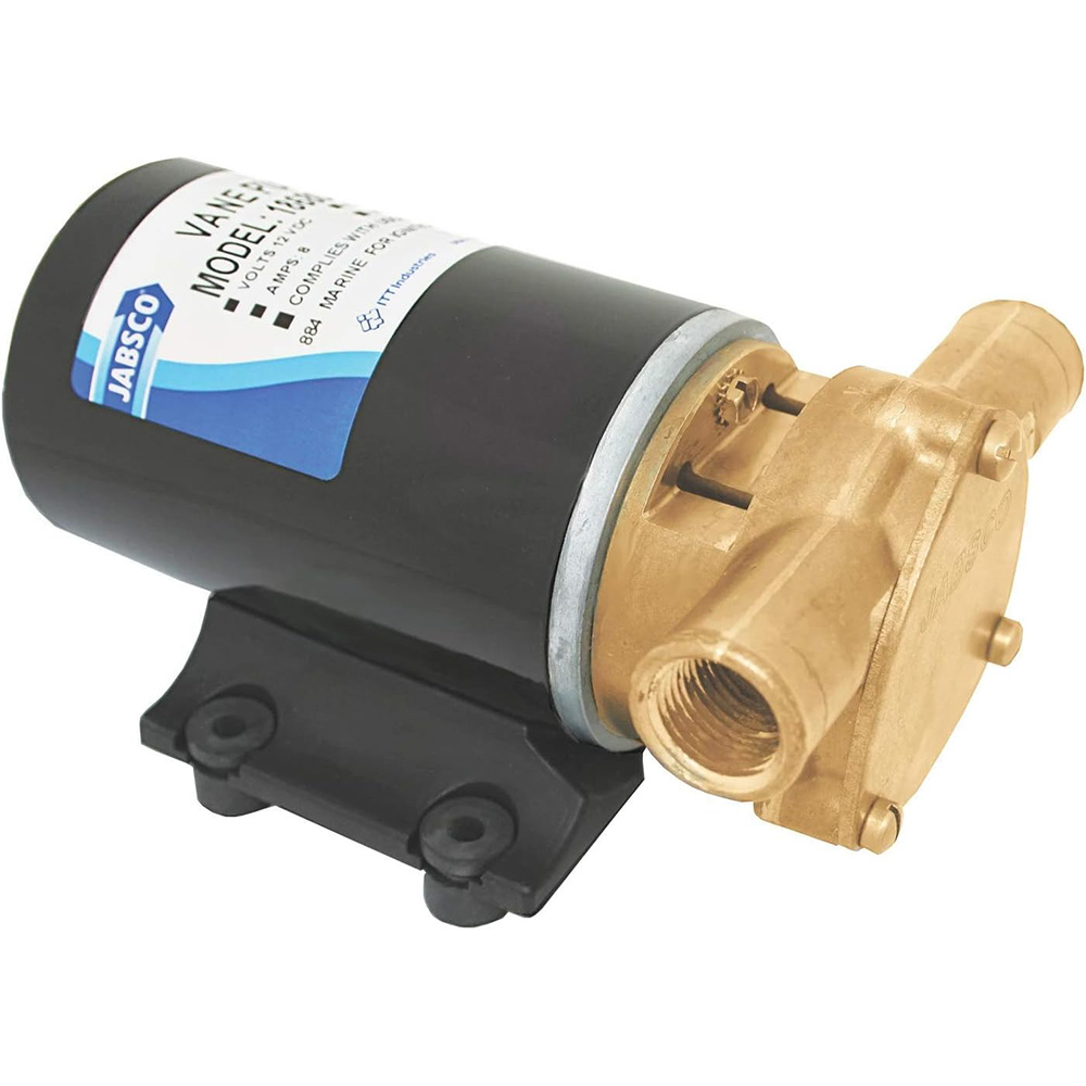 Image 1: Jabsco Light Duty Diesel Transfer Vane Pump - 24V