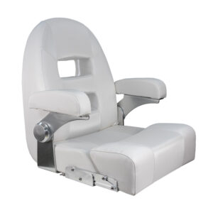Image 1: Springfield Center Console Helm Flip-Up - White/White