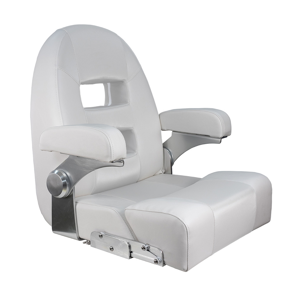 Image 1: Springfield Center Console Helm Flip-Up - White/White