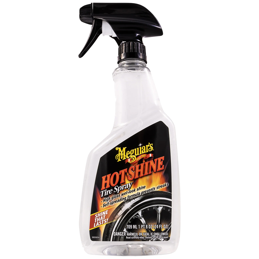 Image 1: Meguiar's Hot Shine Tire Spray - 24oz