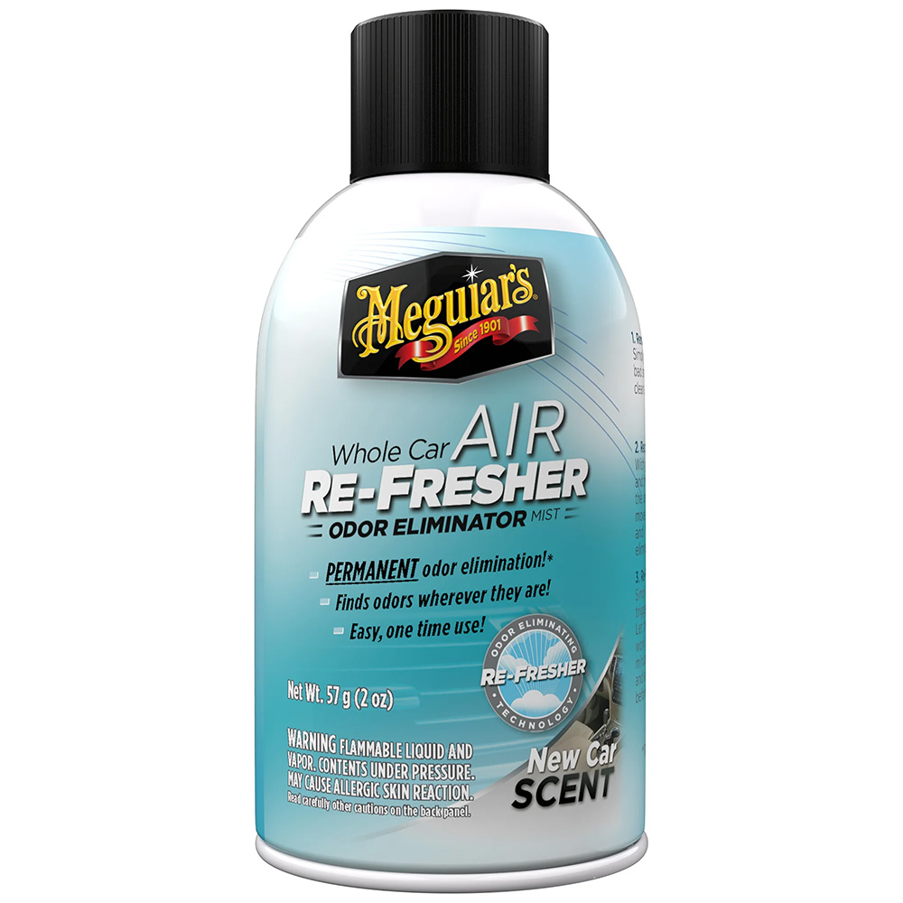 Image 1: Meguiar's Whole Car Air Refresher Odor Eliminator - New Car Scent