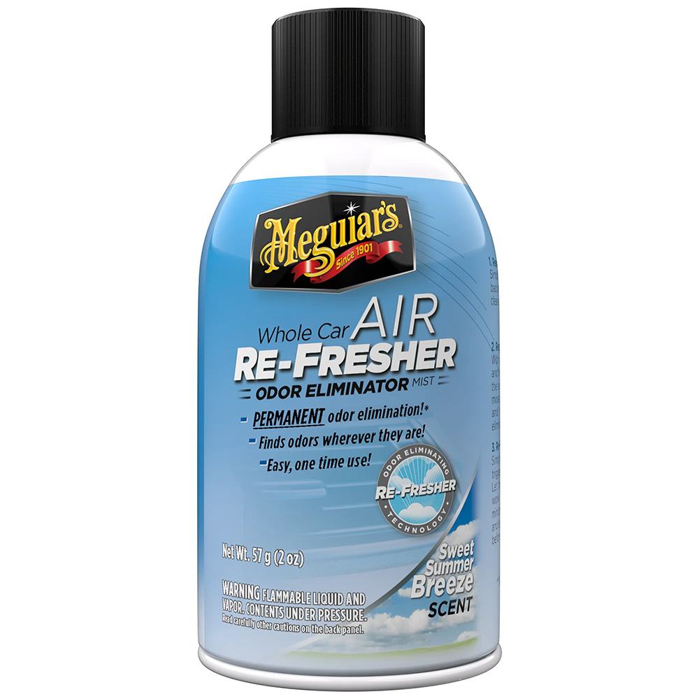 Image 1: Meguiar's Whole Car Air Refresher Odor Eliminator - Summer Breeze Scent