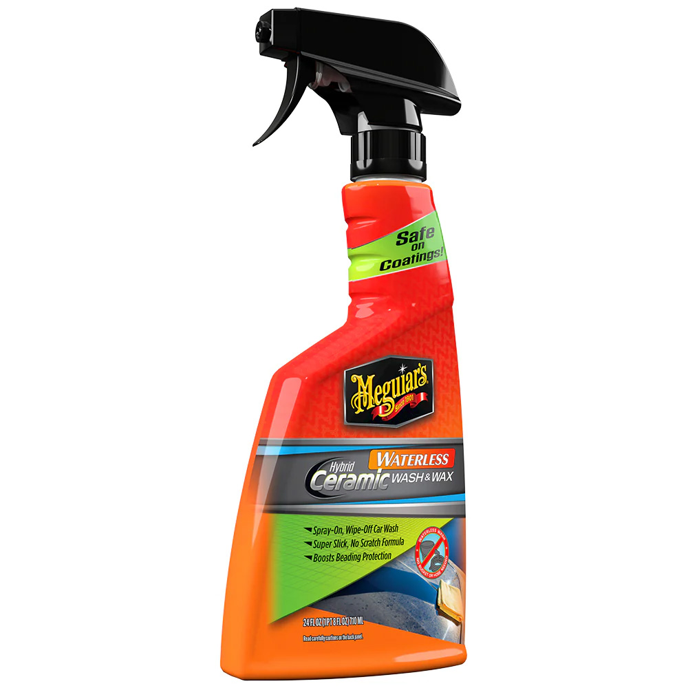 Image 1: Meguiar's Hybrid Ceramic Waterless Wash & Wax - 24oz