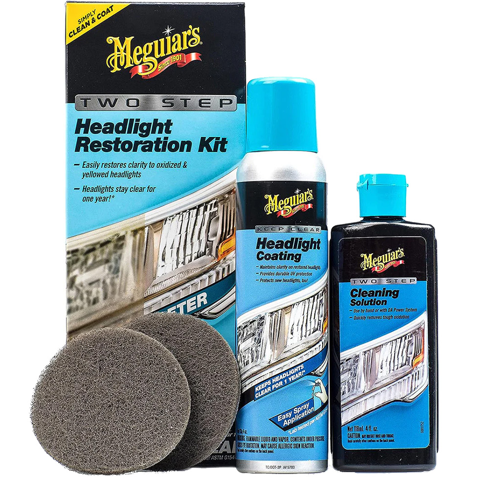 Image 1: Meguiar's Two-Step Headlight Restoration Kit