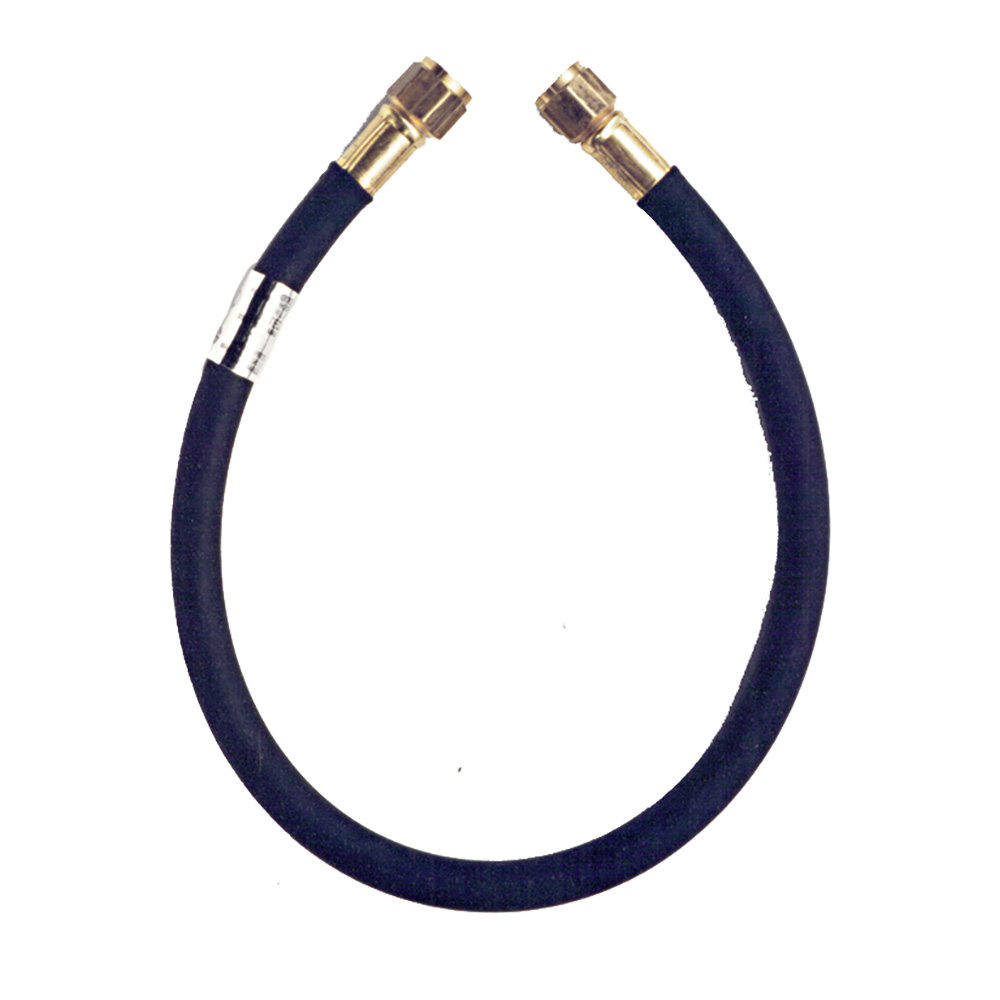 Image 1: Trident Marine 20' High-Pressure Supply Hose w/3/8" Female Swivel Flare Fitting on Each End