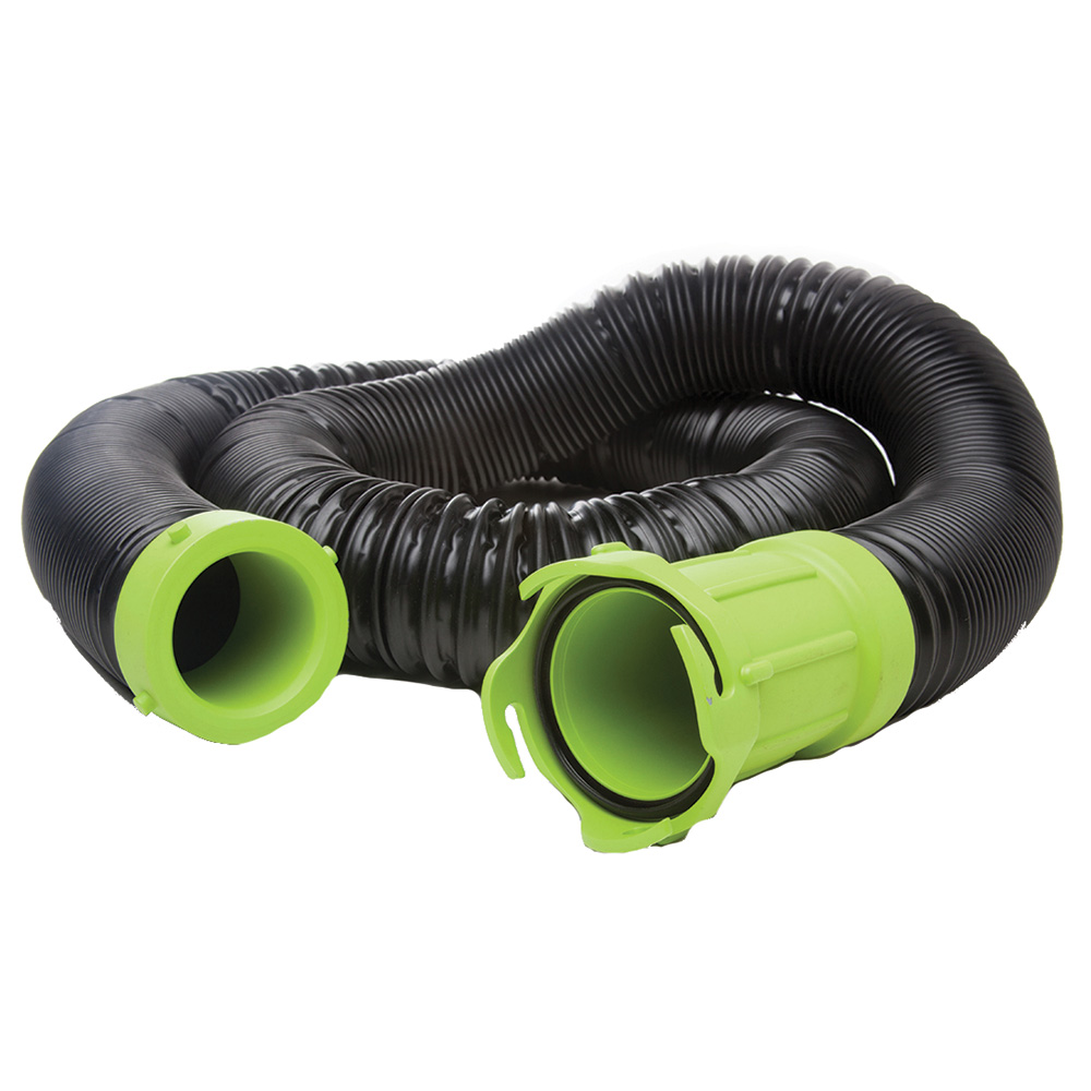 Image 1: Thetford Titan Premium 10' Sewer Extension Hose w/Universal Bayonet Connection