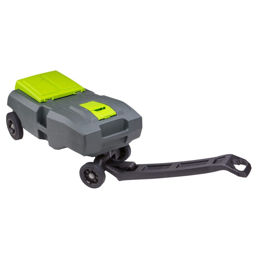 Image 1: Thetford Titan 21 Gallon 4-Wheel Portable Waste Tank w/Tow Handle