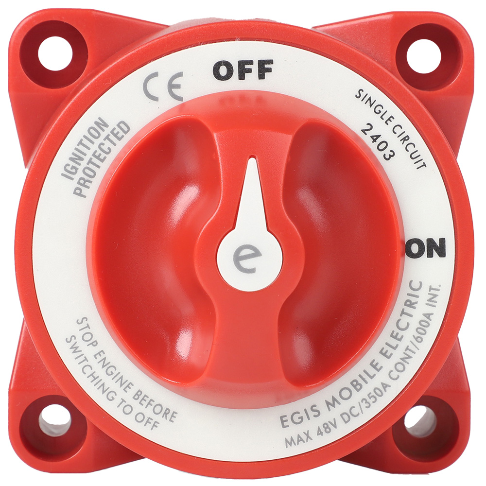 Image 1: Egis E-Series 350A Battery Switch Off/On
