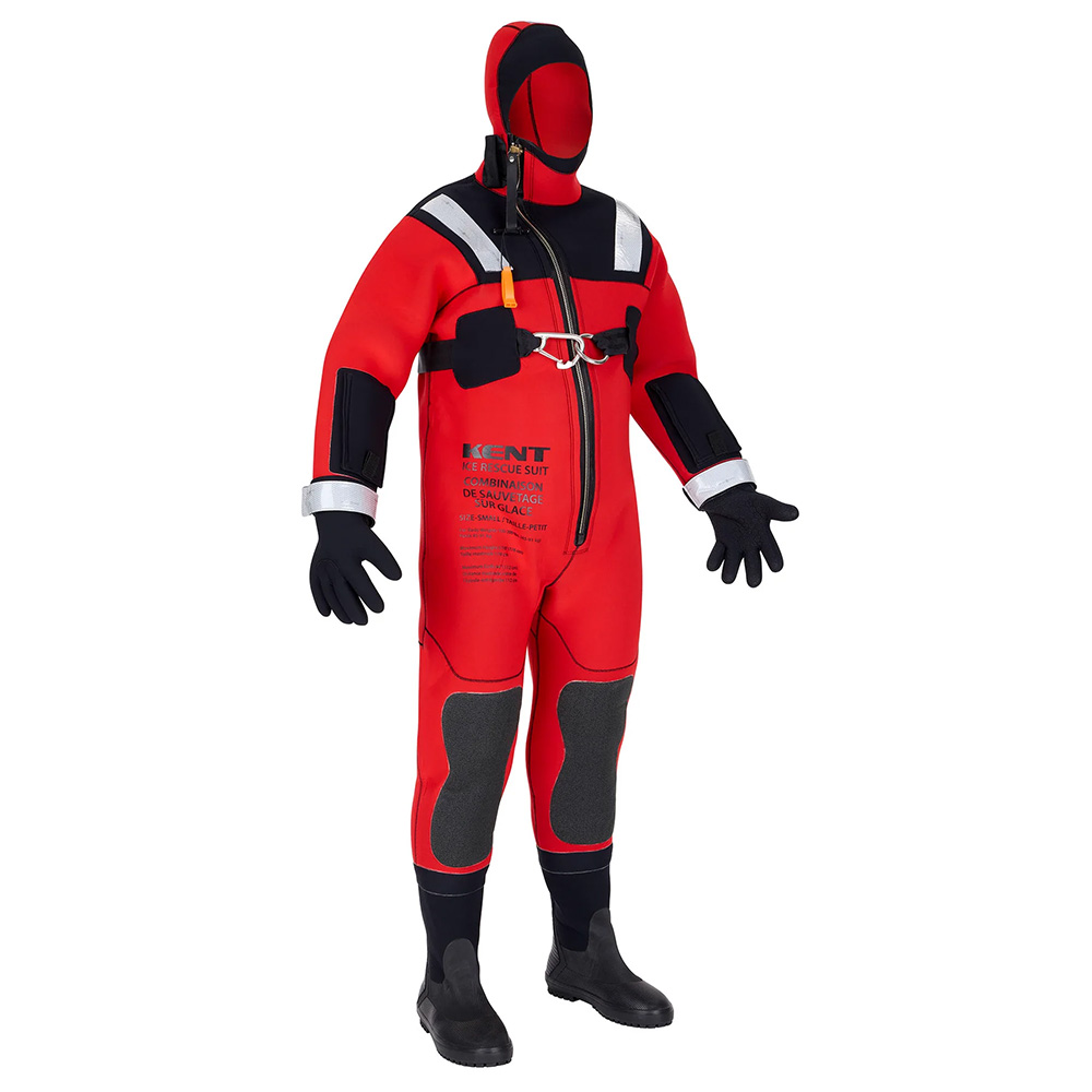 Image 1: Kent Ice Rescue Suit - Orange - Adult Universal