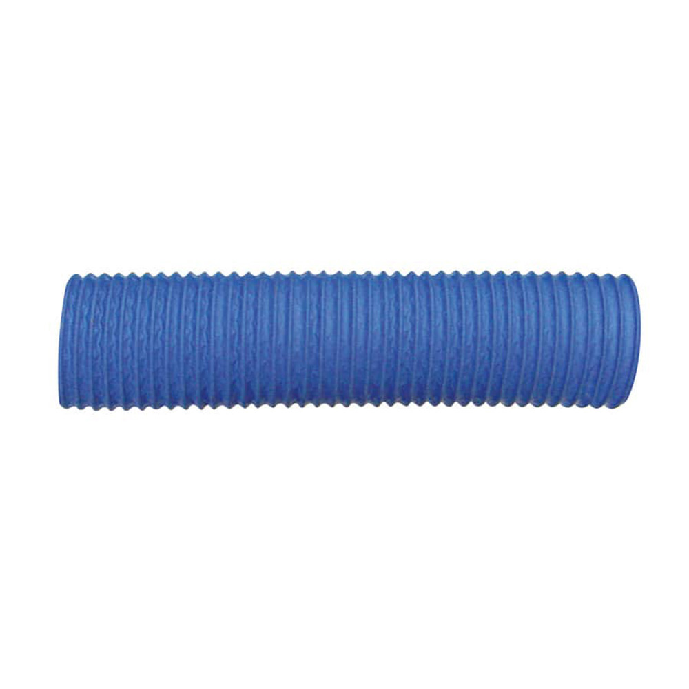 Image 1: Trident Marine 4" x 50' Blue Polyduct Blower Hose