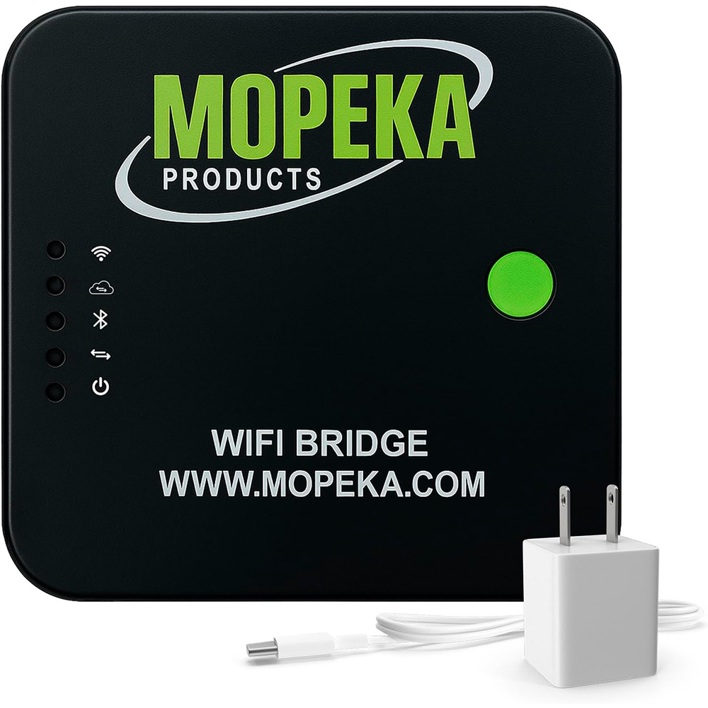 Image 1: Mopeka 2.4 GHz Wi-Fi Bridge w/USB Cable & Power Cube