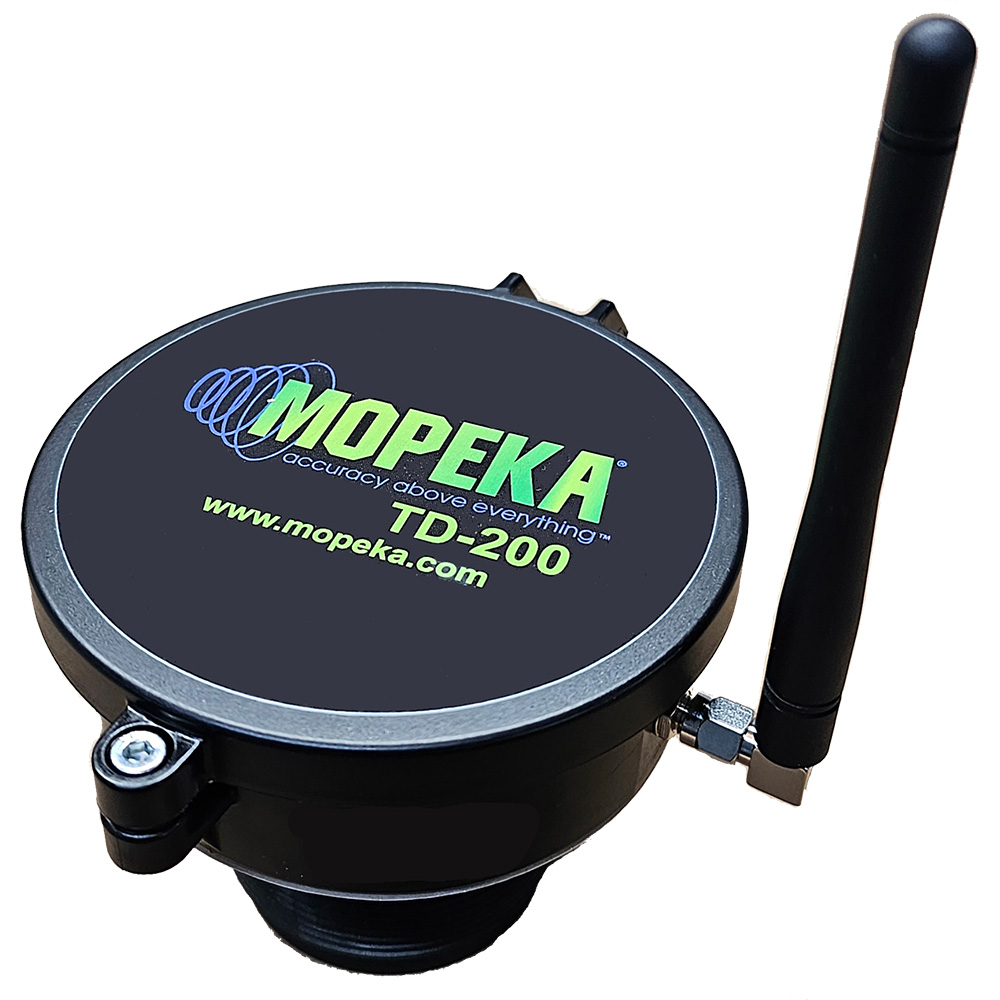Image 1: Mopeka TD200 BLE - LR 4' or Less Tall - Work w/All Non-Pressurized Fluids