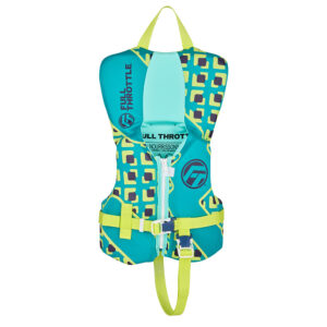 Image 1: Full Throttle Infant Rapid Dry Life Jacket - Aqua