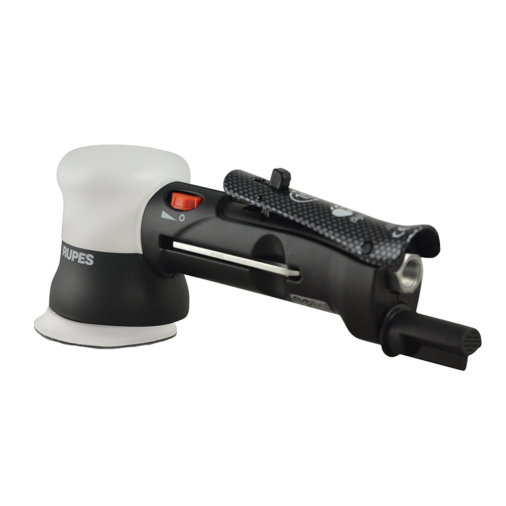 Image 1: RUPES Pneumatic Mini Random Orbital Polisher 15mm Orbit (Tool Only)