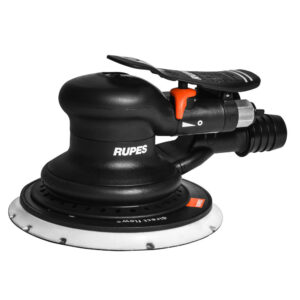 Image 1: RUPES Random Orbital Palm Pneumatic Sander w/150mm Pad & 9mm Orbit-Skorpio III (Central Vac)