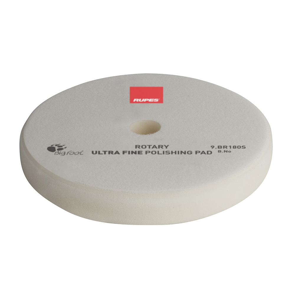 Image 1: RUPES Rotary Ultra-Fine Polishing Foam Pad 155/160mm - White