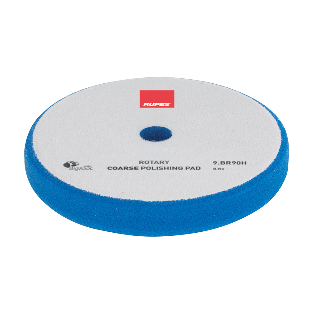 Image 1: RUPES Rotary Coarse Polishing Foam Pad 75/50mm - Blue