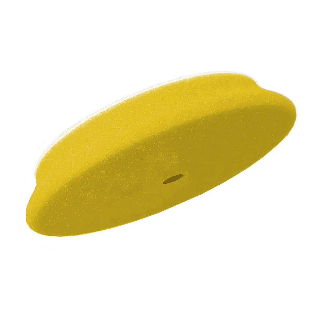 Image 1: RUPES D-A Fine Finishing Foam Pad 80/100mm - Yellow