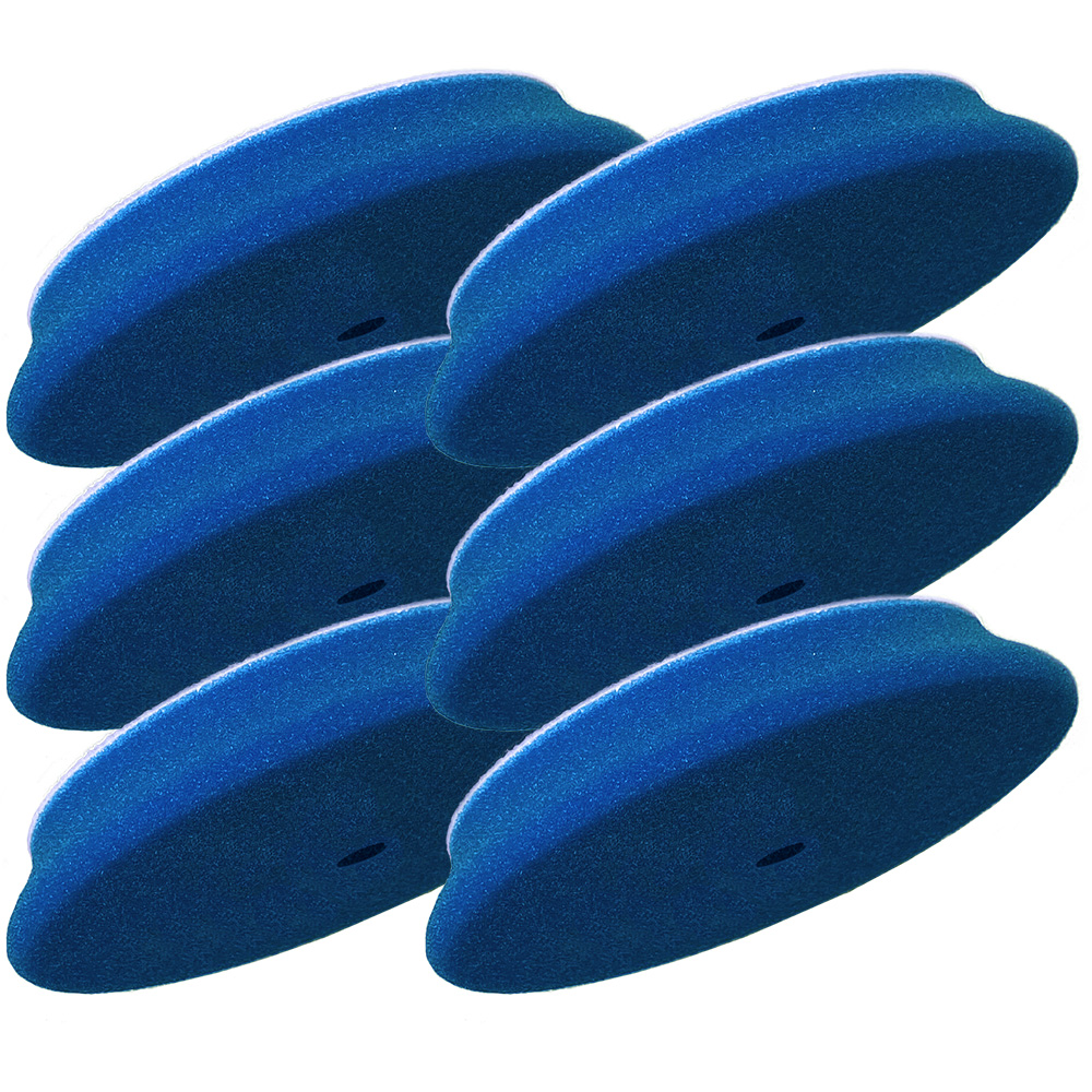 Image 1: RUPES D-A Coarse Foam Pad 40mm - Blue *6-Pack