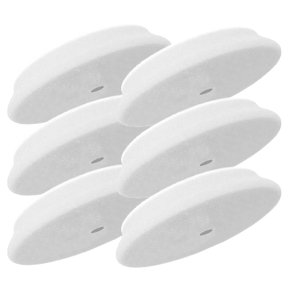 Image 1: RUPES D-A Ultra Fine Polishing Foam Pad 40mm - White *6-Pack