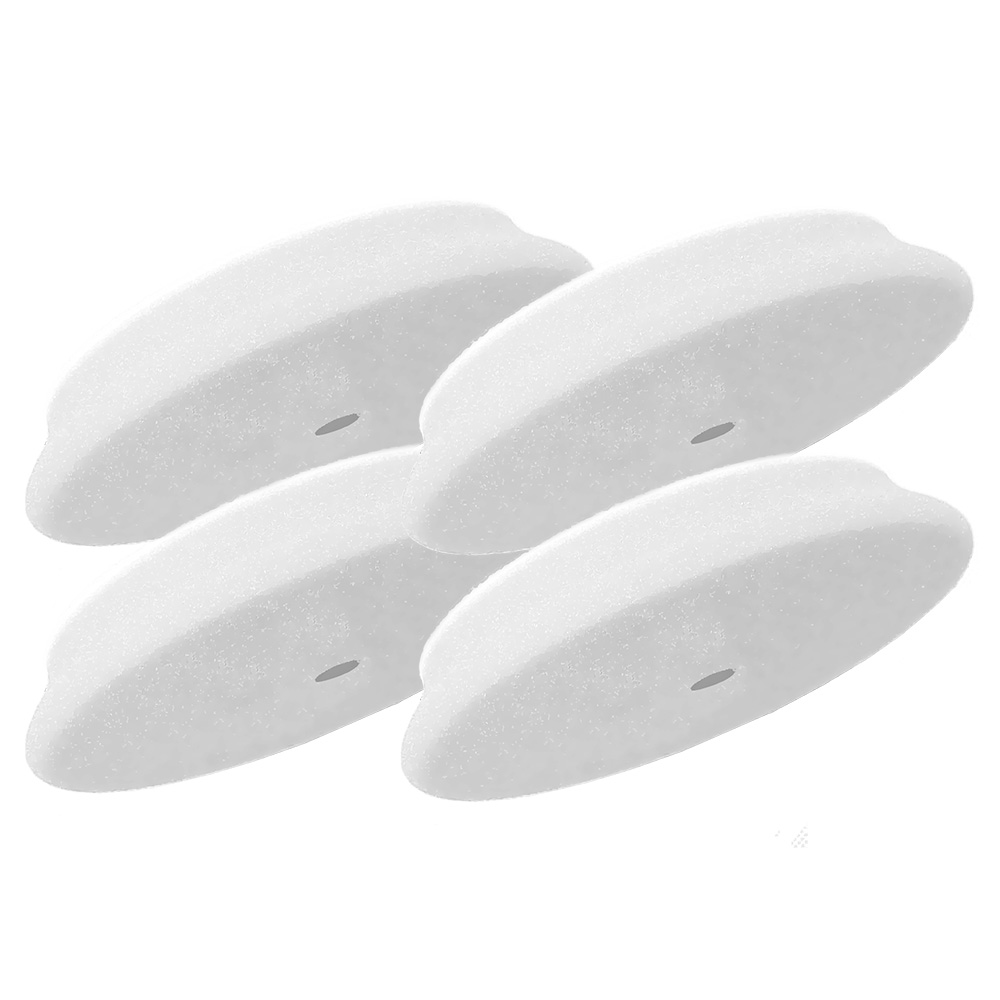 Image 1: RUPES D-A Ultra Fine Polishing Foam Pad 70mm - White *4-Pack