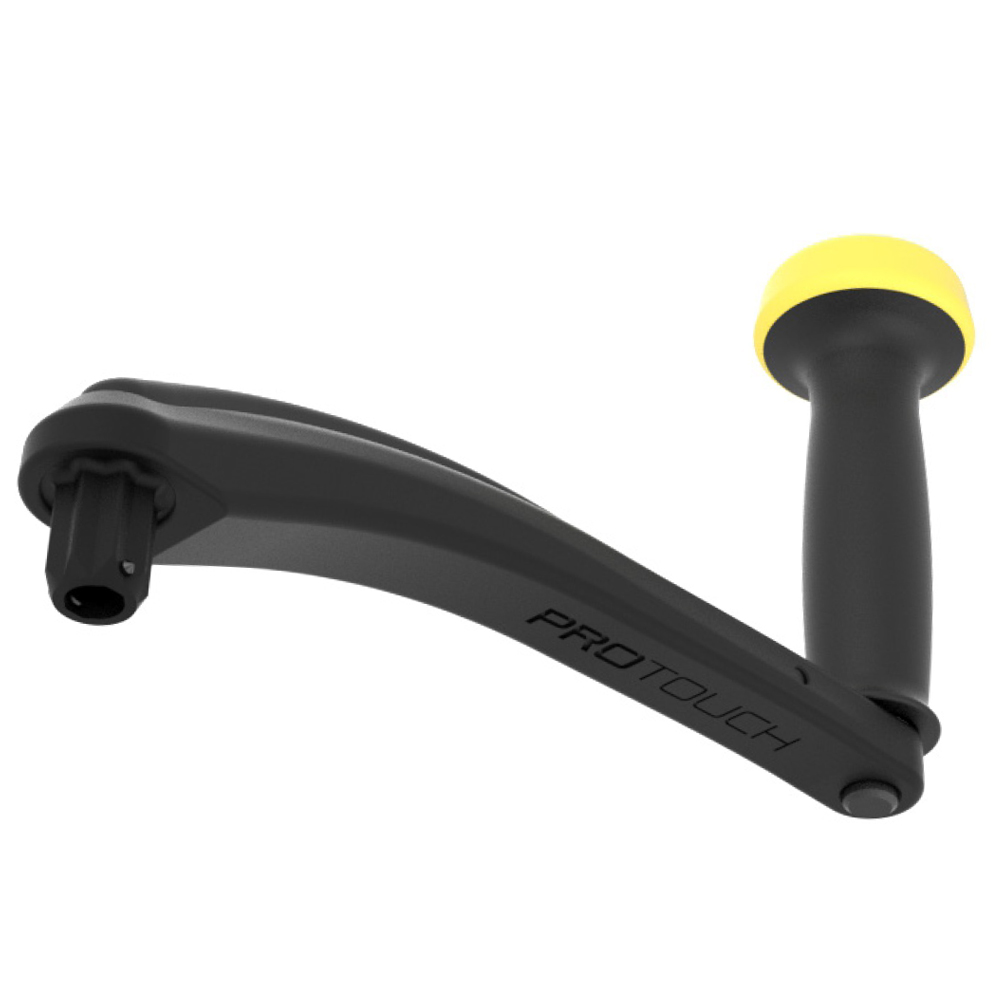 Image 1: Lewmar 10" (250mm) ProTouch Power Grip Winch Handle - Black