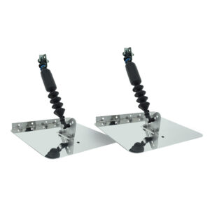 Image 1: Smart Tab Trim Tabs by Lectrotab 12" X 9" f/12'-18' Boats w/60-150 HP