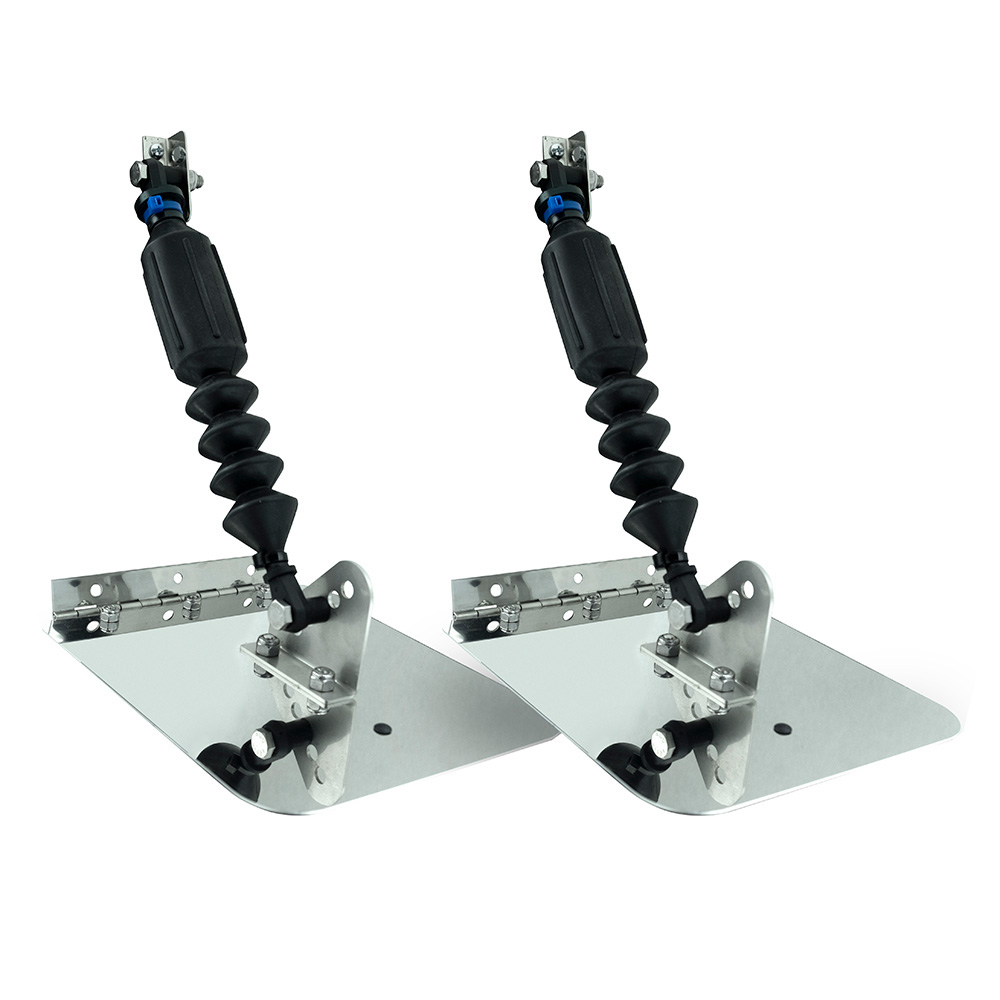 Image 1: Lectrotab Smart Tab Trim Tabs 7 x 8 f/10-12' Boats w/20-25 HP