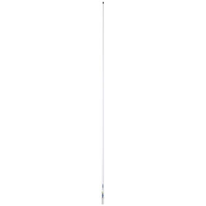 Image 1: Scout 8' QuickFit White VHF Antenna w/5M Cable + FME Quick 6 Foam Filled 6db Solid Brass & Copper Element