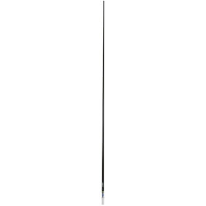 Image 1: Scout 8' QuickFit Black VHF Antenna w/5M Cable + FME Quick 6 Foam Filled 6db Solid Brass & Copper Element
