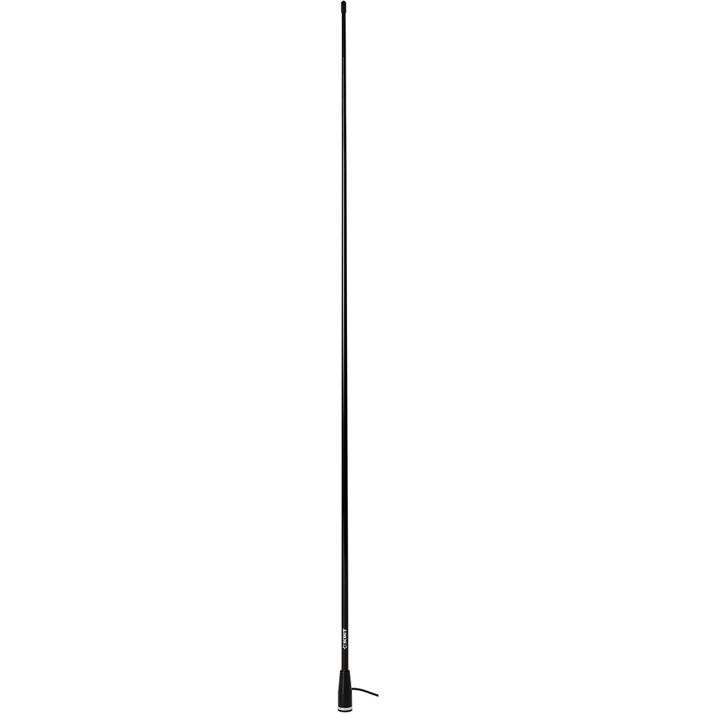 Image 1: Scout 5' Black VHF Antenna 3dB Nylon Ferrule w/5M RG-58 Coax KS-22