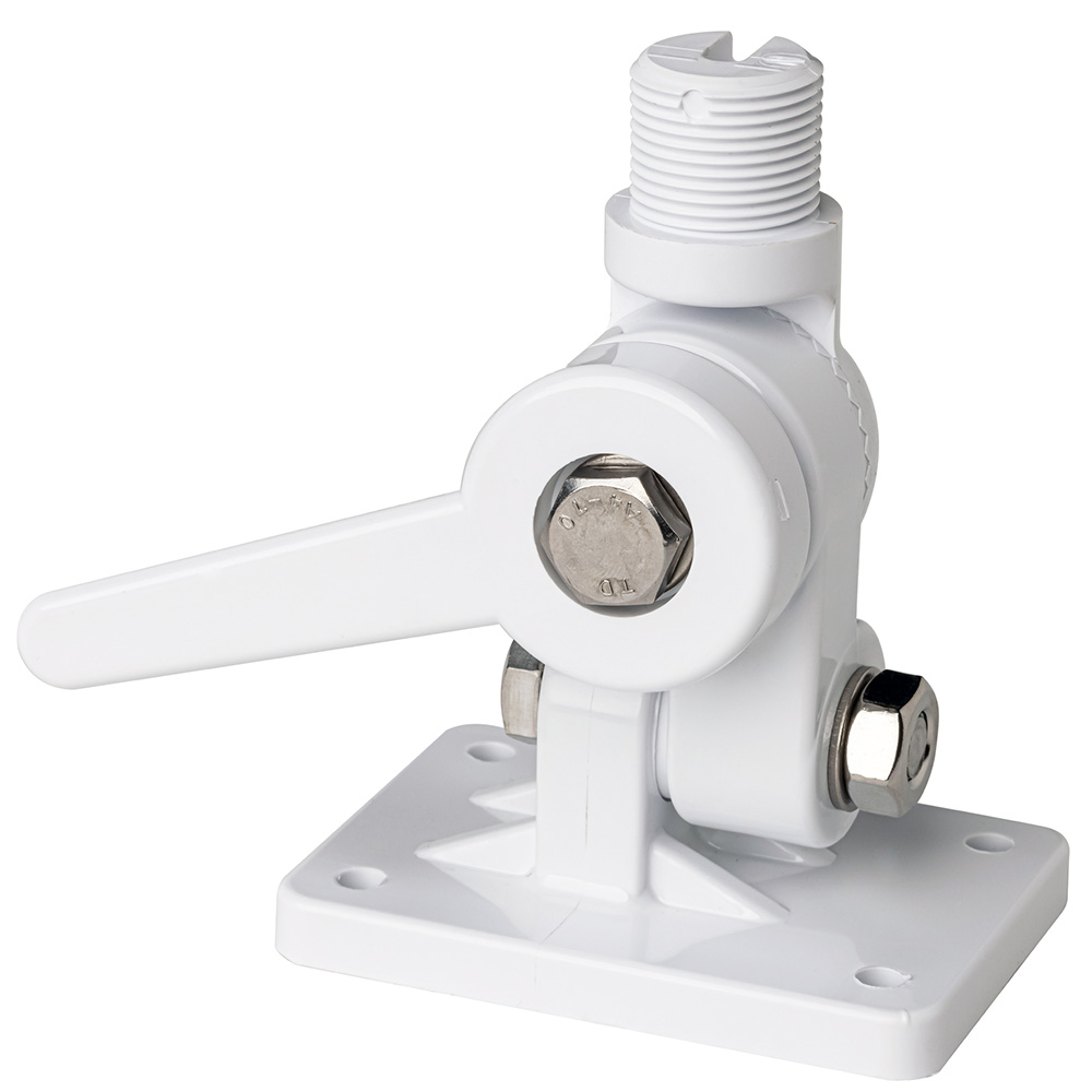 Image 1: Scout Four-Way Nylon Ratchet Mount - White