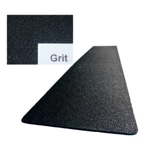 Image 1: Gator Guards GatorSkinz™ Non-Skid Step Pad - Black Grit - 16" x 4"