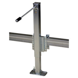 Image 1: C.E. Smith 2,500 lb Drop Leg Trailer Jack