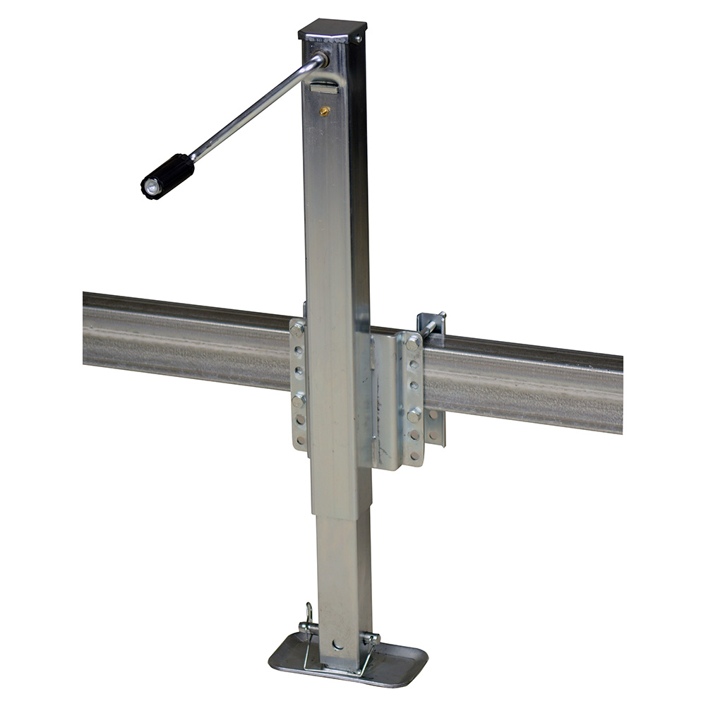 Image 1: C.E. Smith 2,500 lb Drop Leg Trailer Jack