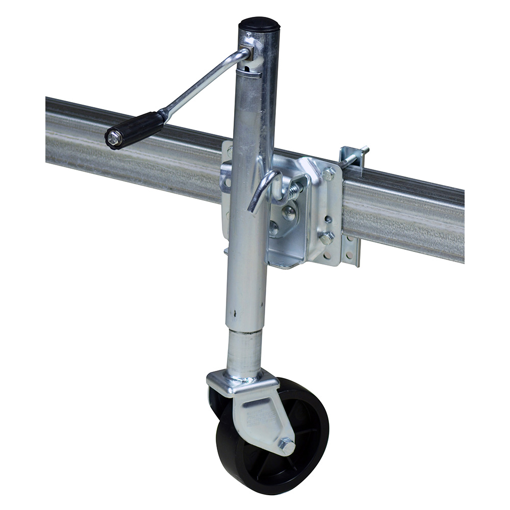 Image 1: C.E. Smith 1,500 lb Trailer Swivel Jack