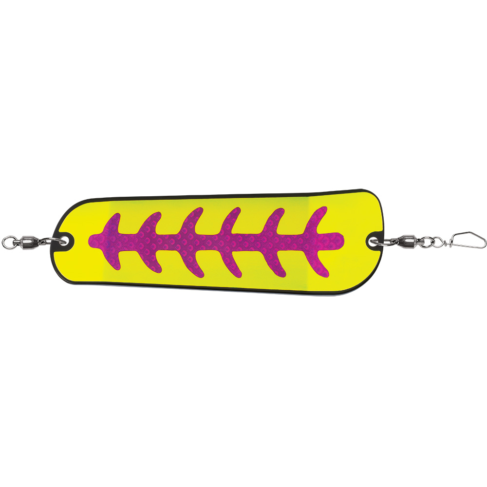 Image 1: Luhr-Jensen Money Roll Flasher - 11" - Nuclear Carbon Glow