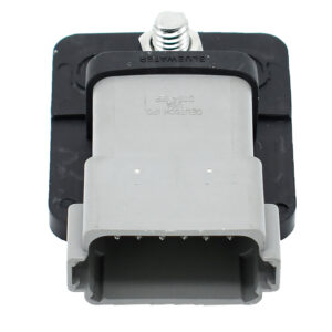 Image 1: Bluewater 12 Position Male Sealed Deutsch Connector Busbar - 5/16" Stud