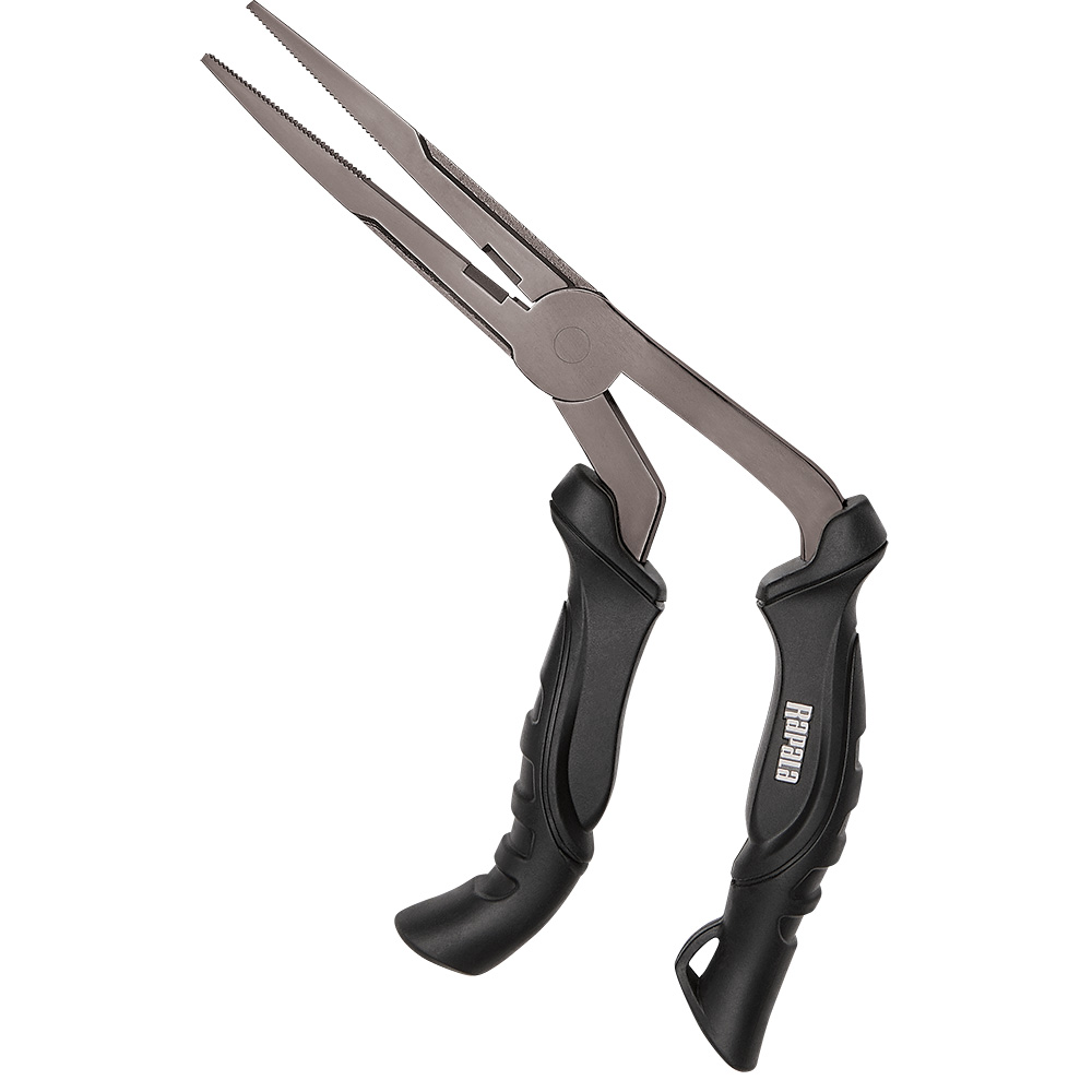 Image 1: Rapala 9" Super Stainless Steel Angled Pliers