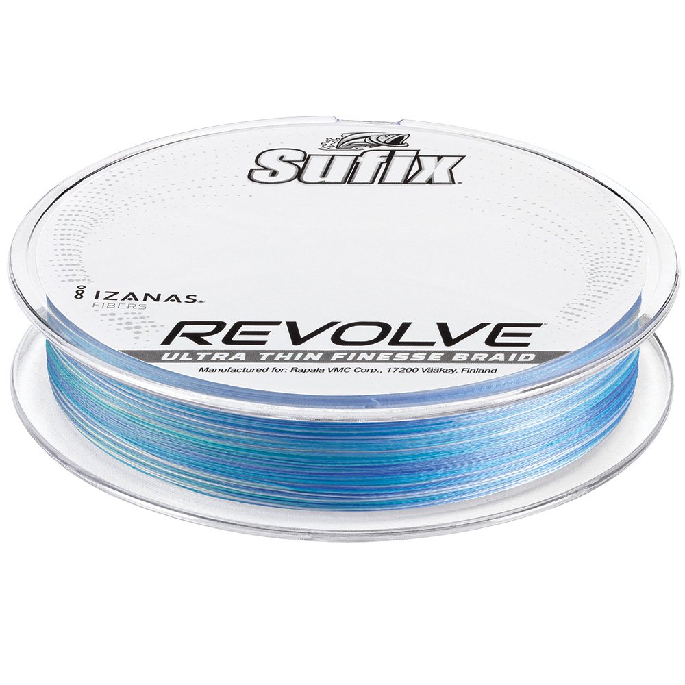 Image 1: Sufix Revolve Braid - 10 lb - Coastal Camo - 200 yds