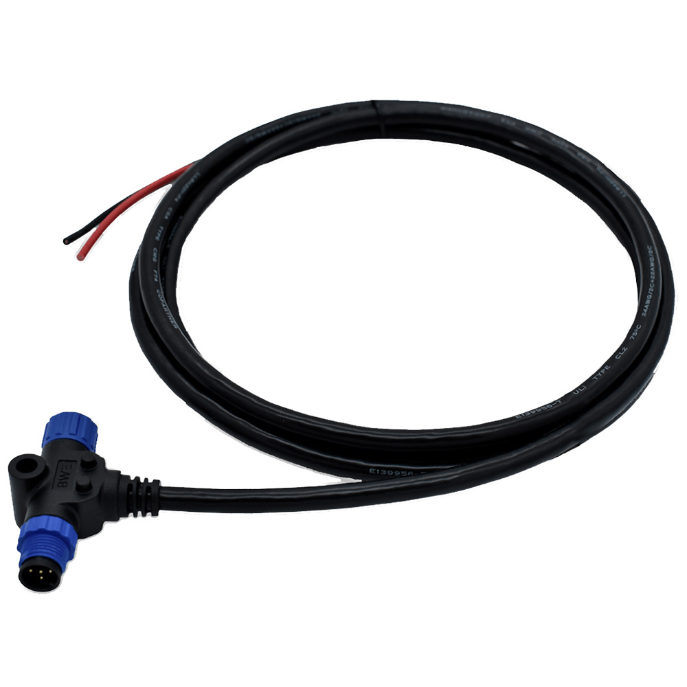 Image 1: Bluewater NMEA 2000 Non-Fused Power Cable - 2 Meter