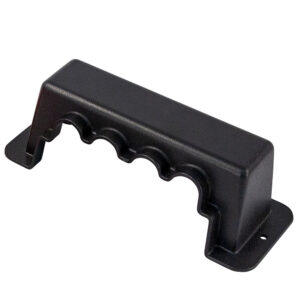 Image 1: Bluewater Black Cover f/4 Stud Heavy Duty Busbar