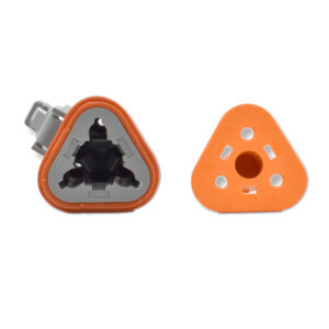 Image 1: Bluewater 3 Position Female Deutsch Connector w/Wedge Lock