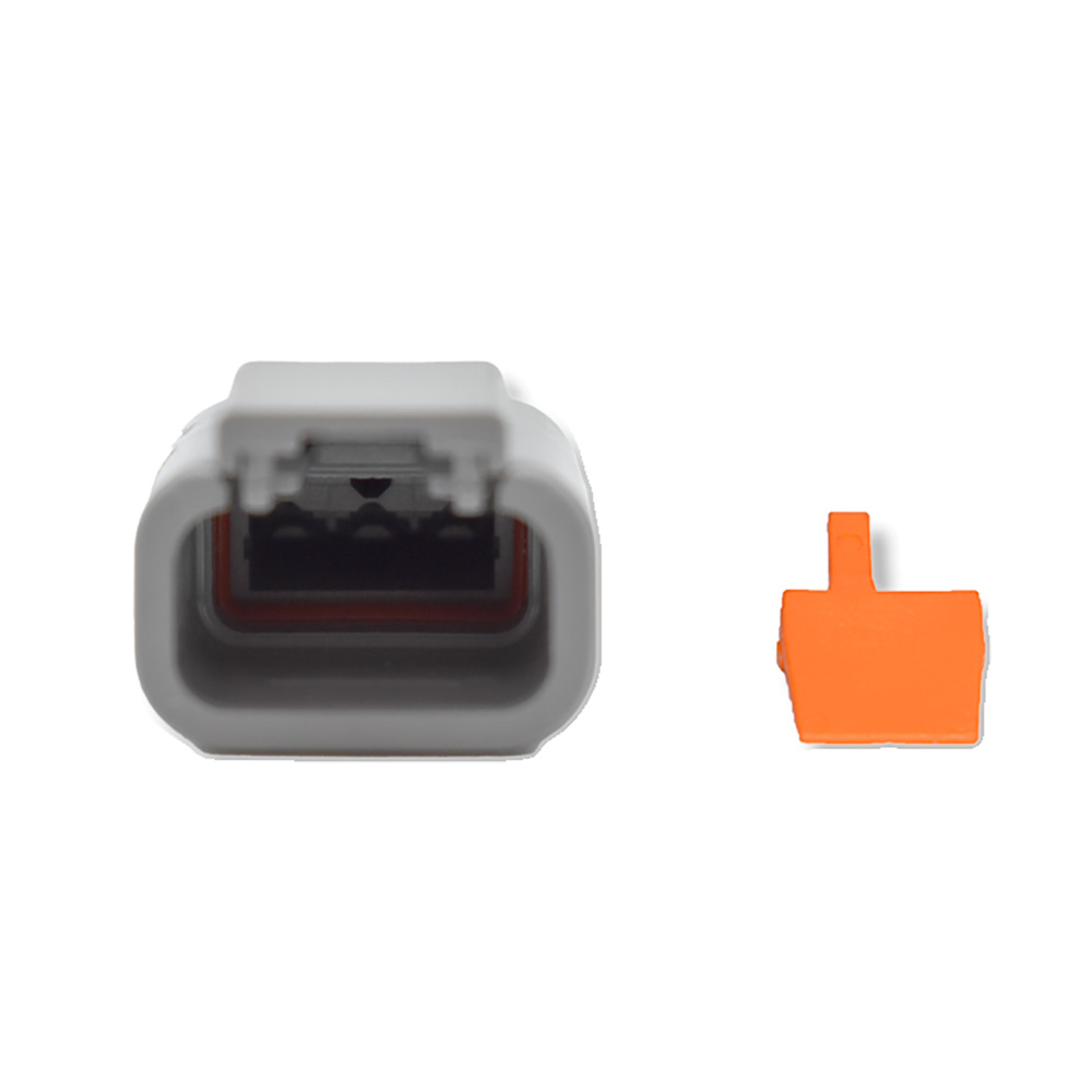 Image 1: Bluewater 3 Position DTM Male Connector w/Wedge Lock