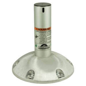 Image 1: Springfield 2-3/8" Explorer Fixed-Height Locking Pedestal - 10"