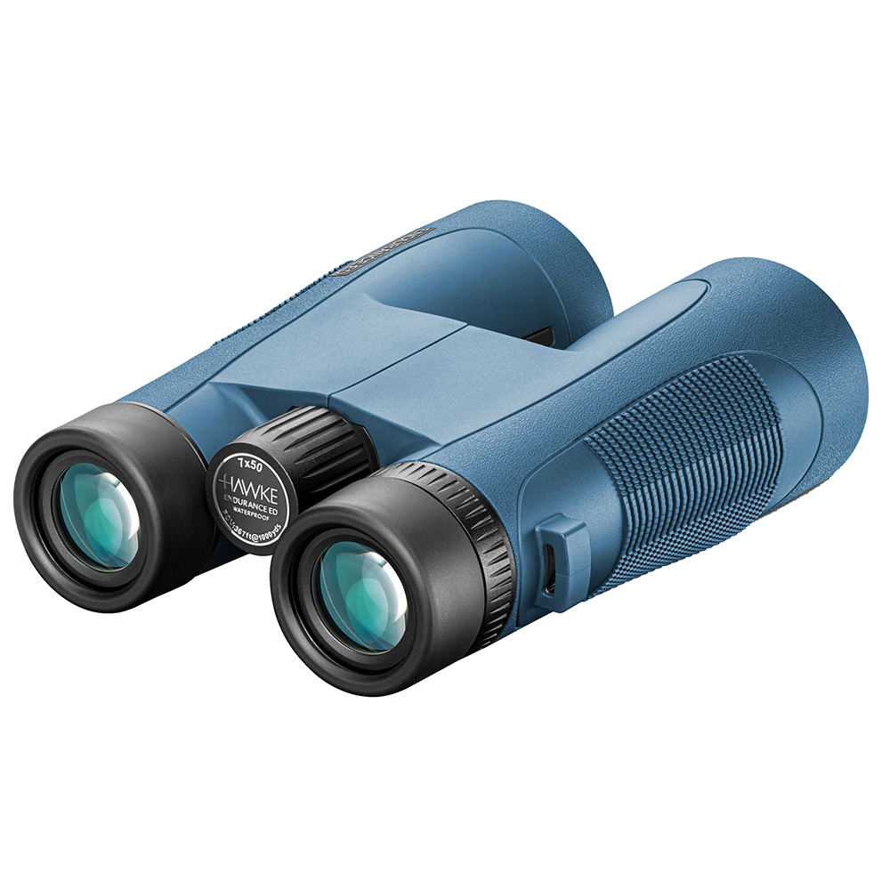 Image 2: Hawke Optics Endurance ED Marine Binoculars 7x50 - Blue