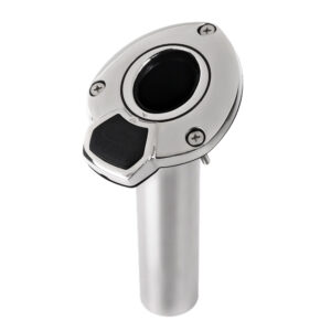 Image 1: Exploding Fish EVO-360 Flush Mount Rotating Rod Holder w/8.5" Tube at 30 Degrees